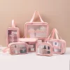 Portable Travel Wash Bag Female Transparent Waterproof Makeup Storage Pouch Large Capacity Cosmetic Organizer Beauty Women Case 1