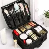 New Makeup Bag for Women Travel Waterproof Necessary Beauty Brush Embroidery Tool Storage Cosmetic Case Professional Makeup Box 1