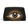 Evil Eye Turkish Eye Bead Print Leather Makeup Bag Large Capacity Travel Makeup Pouch Cosmetic Bag Zipper Pouch Bags for Women 7