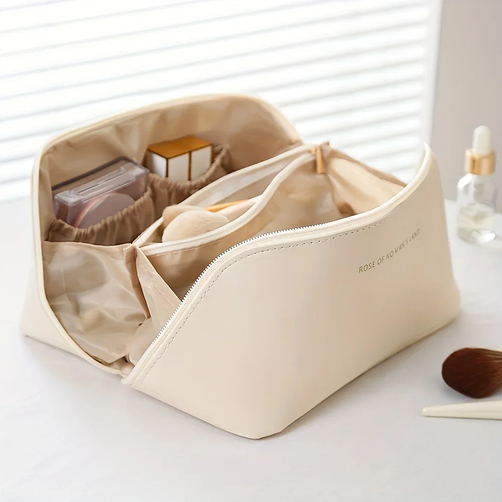 Makeup Organizer Female Toiletry Kit Bag Make Up Case Storage Pouch Luxury Lady Box, Cosmetic Bag, Organizer Bag For Travel Zip 1